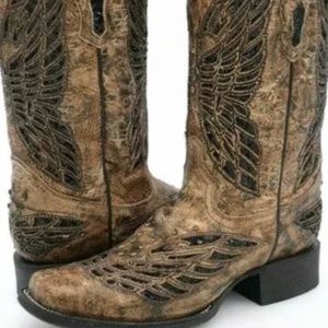 Corral angel wing boots